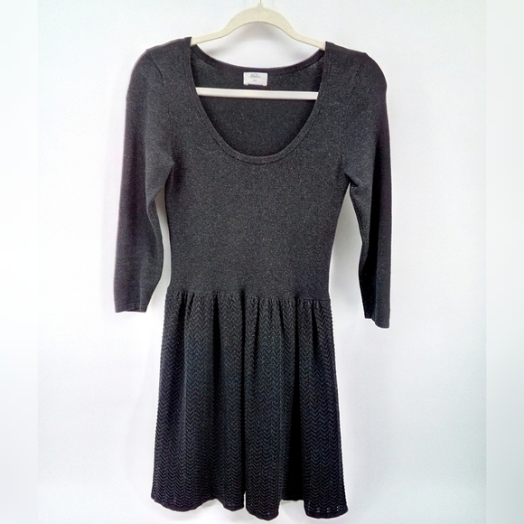 Madewell Wallace Wool Rabbit Hair Cotton Blend Textured Sweater Dress Thick XS - Picture 11 of 11